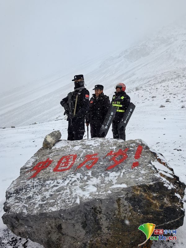 pg电子模拟器新春走基层 地图上一笔画过的距离是他们巡逻的八小时(图3)