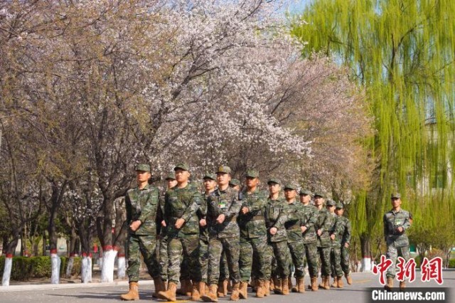 武警山西总队新兵图片